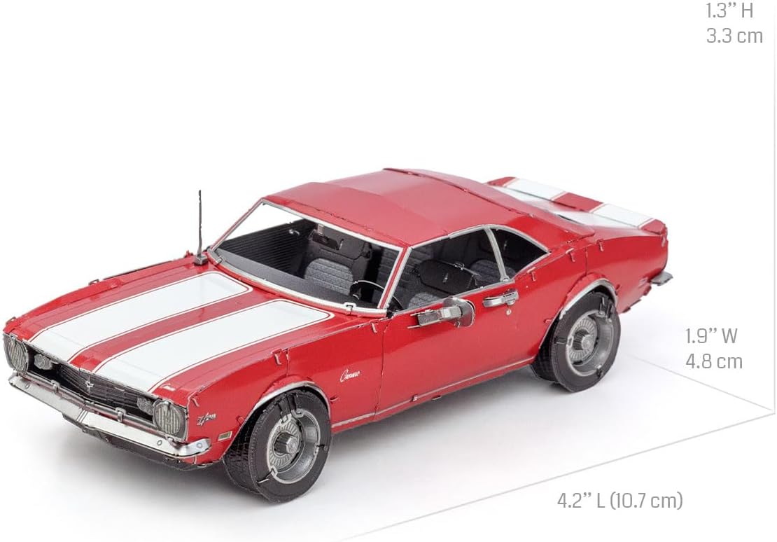 Metal Earth 1968 Chevy Camaro Z/28 3D Metal Model Kit Fascinations