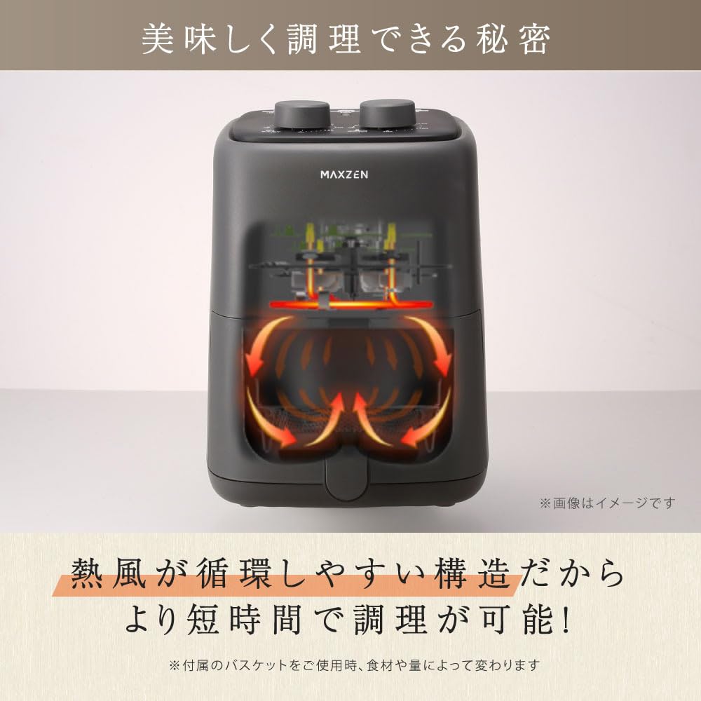 Amazon.co.jp: Non-fryer, Non-Oil Fryer, 2 L, Small, Electric