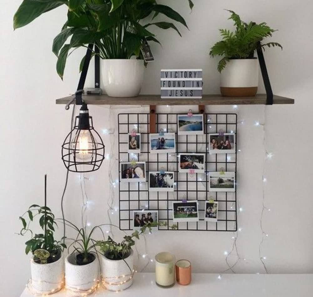 Moreyaji Moreyaji Metal Rectangular Frame with Square Design for Use Office, Wall Picture, Photo, Instagram, Decoration for Room (40X40cm) (Black)