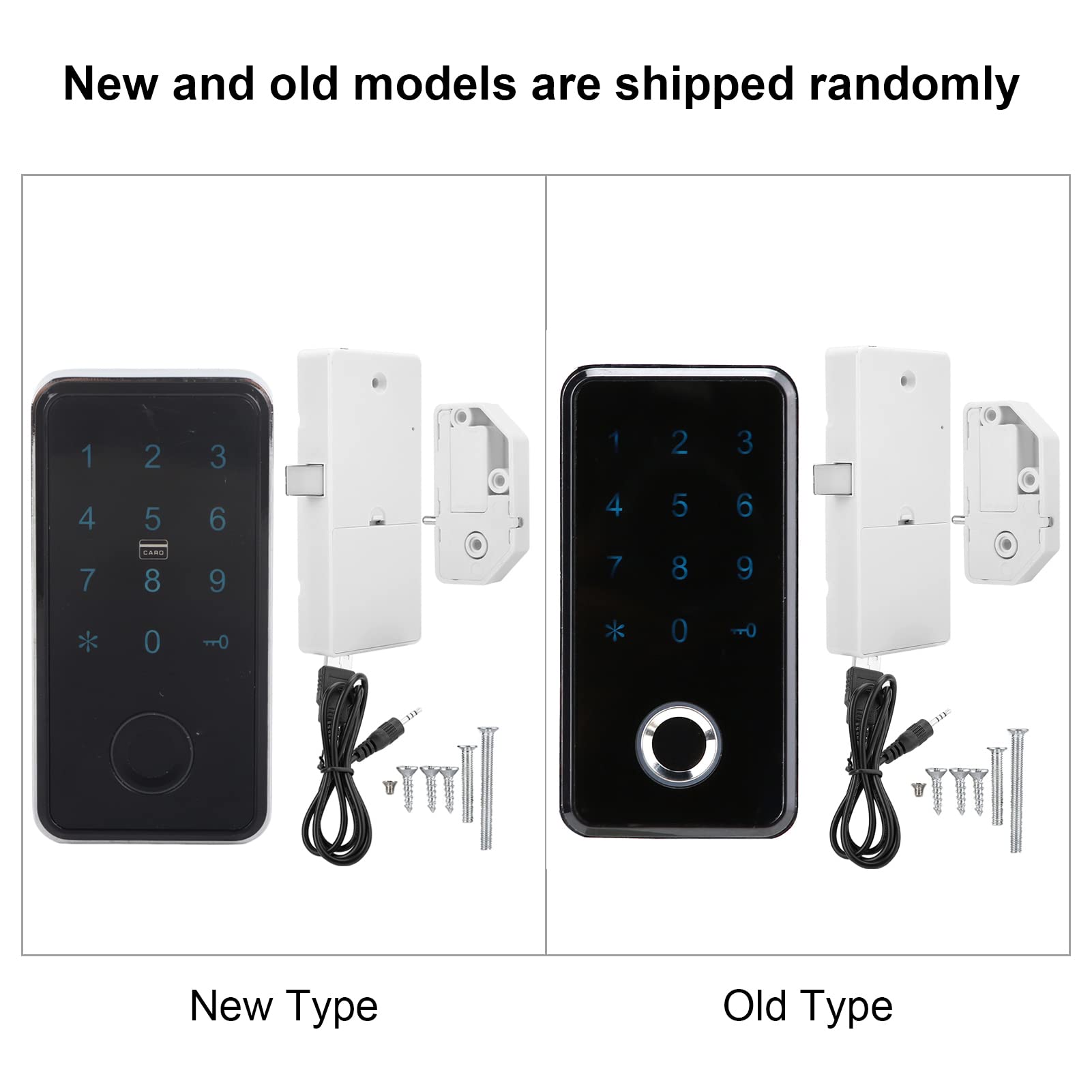 Akozon Akozon Cerradura Electrónica Digital Inteligente sin Llave para Armarios y Taquillas - Acceso Biométrico, Seguridad con Contraseña, Respuesta Rápida (SILVER)