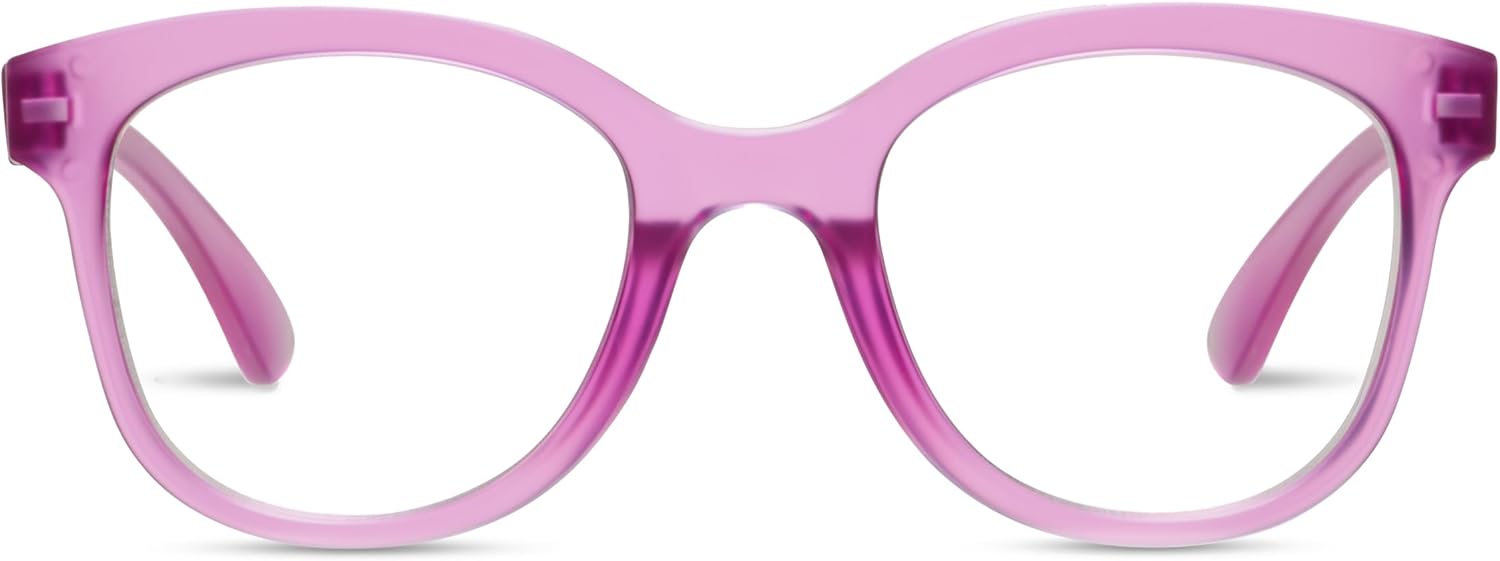 Peepers by PeeperSpecs Women's Grandview Soft Square Blue Light Blocking Reading Glasses