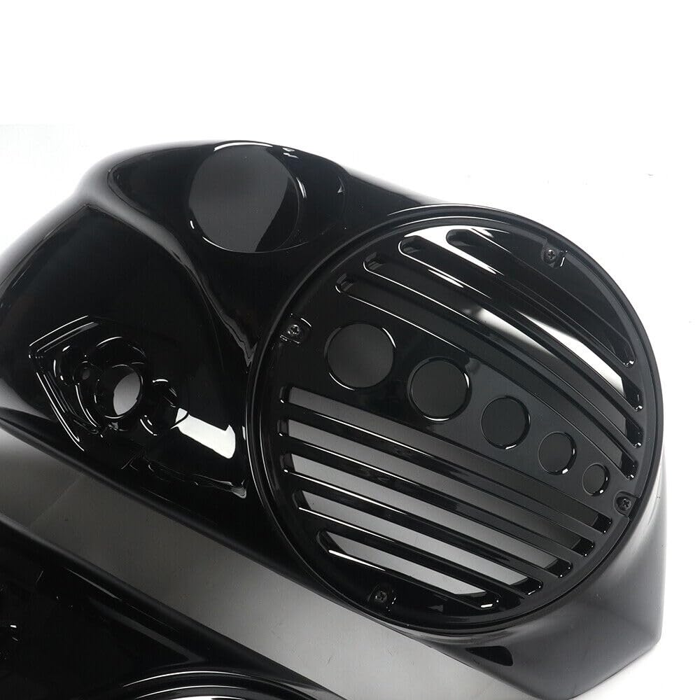 Saddlebag Speaker Lid W Chrome Grill Fit For Victory