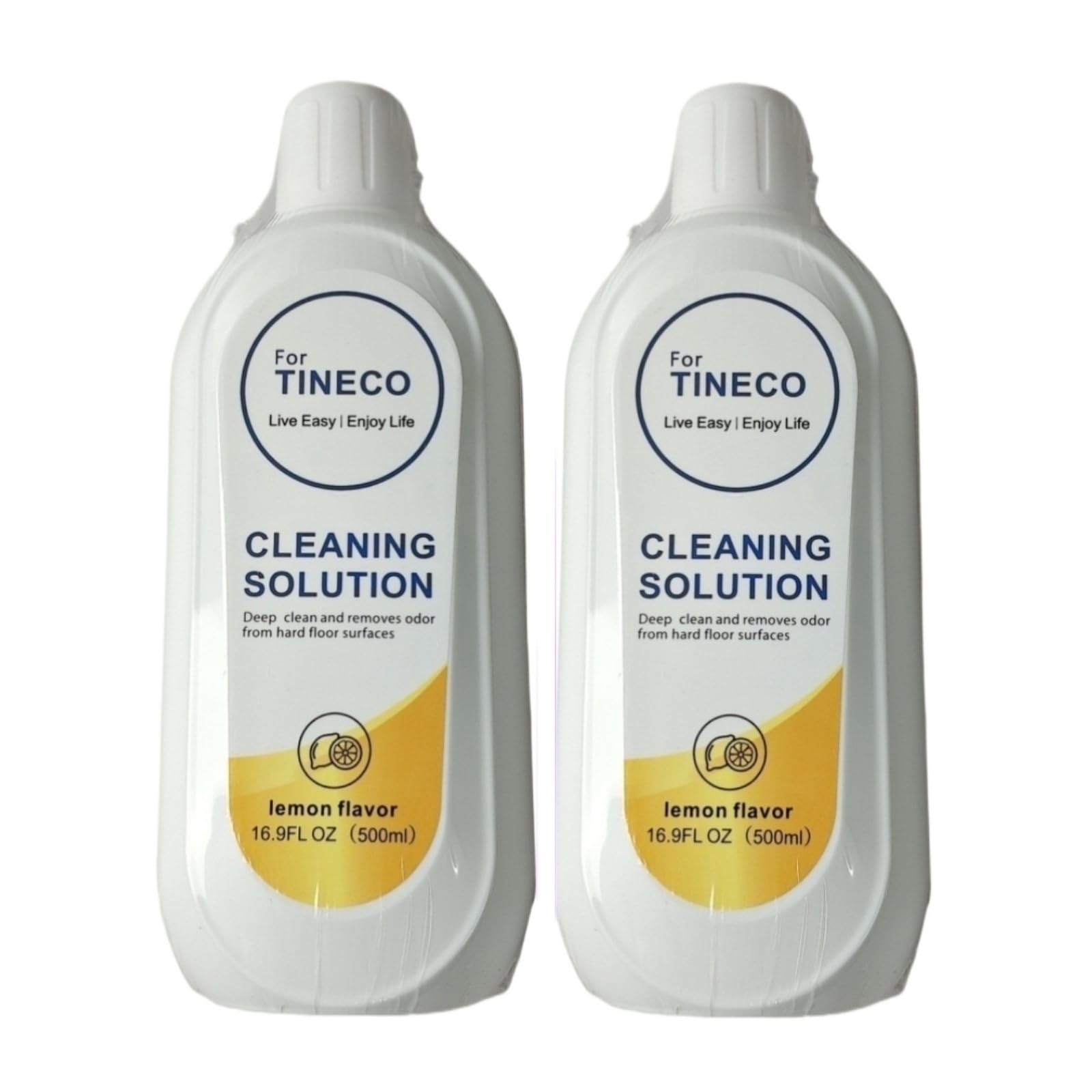 Detergente Per Pavimenti, Aroma Limone 16,9 Fl Oz (500 Ml). Compatibile Per Tineco Floor ONE S3 / IFLOOR 3 Breeze. Pulizia Profonda Di Varie Superfici Dure.(2pack)