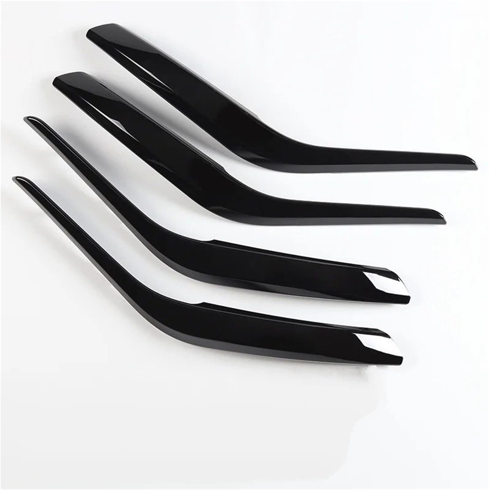 PLMNHSS Car Inner Handle for BMW for X1 E84 2010-2016 Car Interior Door Handle Armrest Outer Cover Panel Trim Replacement(Piano Black 4pcs)
