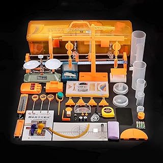 Optical Mechanics Experiment Box,Physical Experimental Equipment Complete Optical Mechanics Experimental Box Base Kit Scientific Education