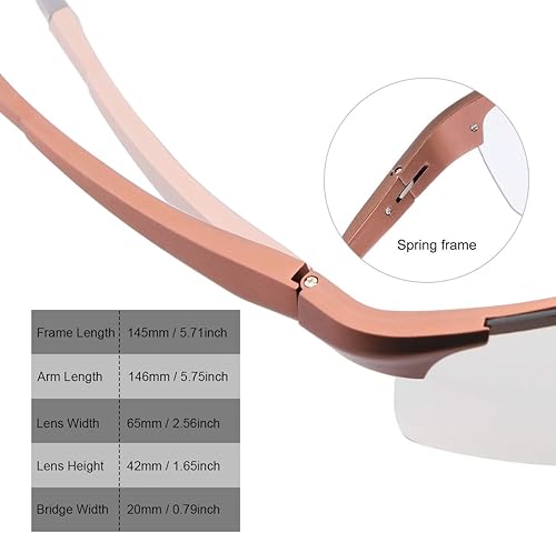 Miniatura 3 de YIMI Gafas de sol deportivas polarizadas fotocrómicas para hombre, ciclismo, pesca, conducción, protección UV, gafas antirreflejos