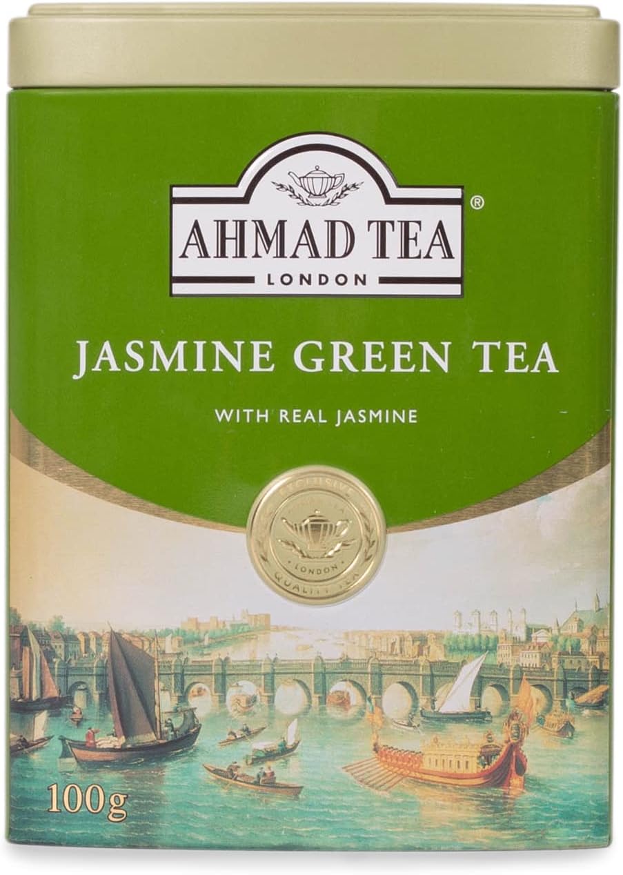 Jasmine Green Tea Caddy Green Tea - 100g Loose Leaf