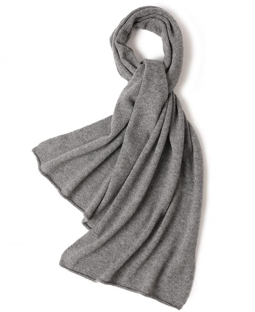 Cashmere Sciarpa Invernale in 50% Lana di Yak e 50% Lana d’Agnello – Morbida, Calda e Leggera, Elegante per Donna e Uomo