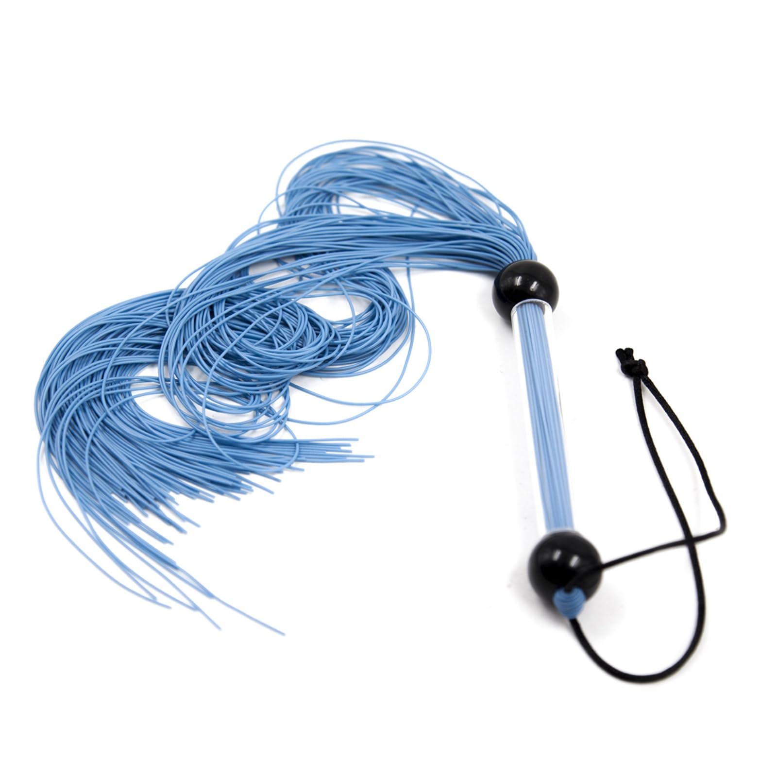 Hdynasty Fusta de Seda elástica con borlas, Fusta Multiusos para Caballos, Aprox. 51 cm de Largo