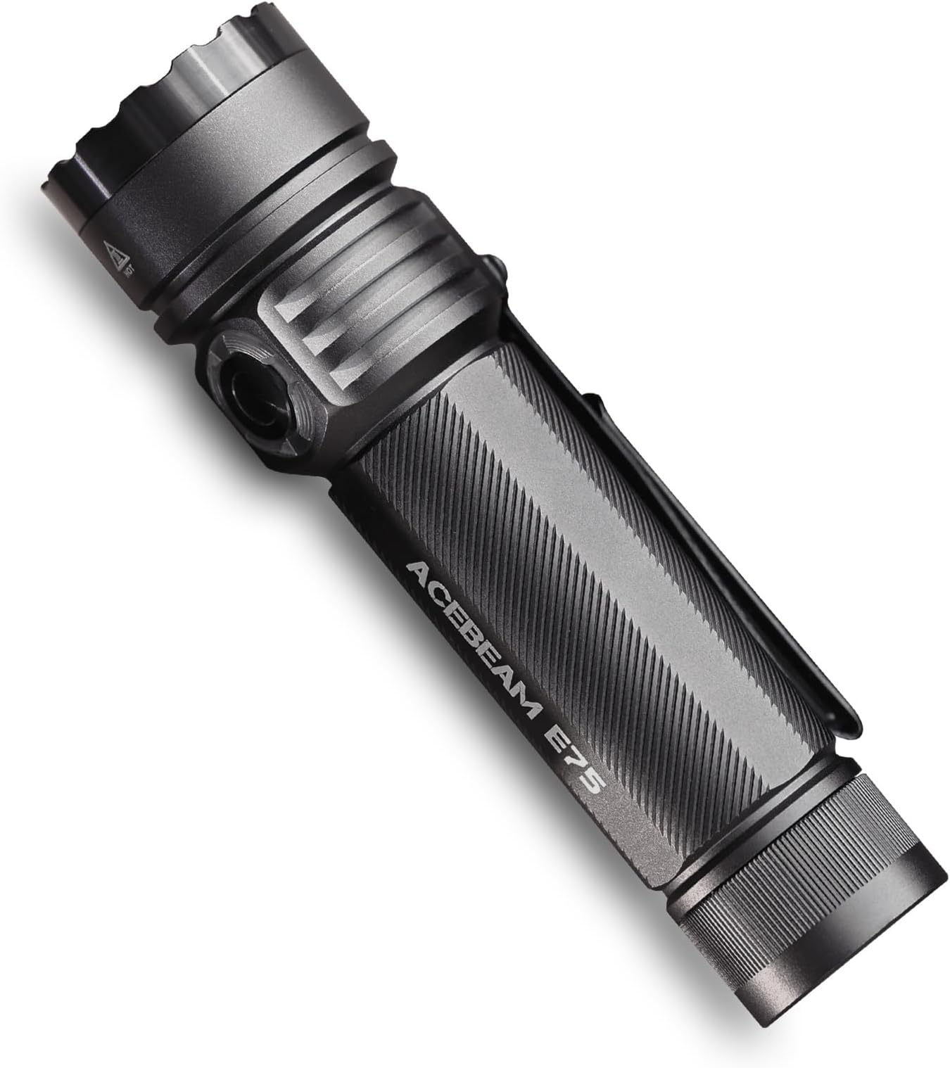 ACEBEAM E75 4500 High Lumens Flashlight with Magnetic Base, Super Bright LED Flashlight Rechargeable, IPX8 Water-Resistant Tactical EDC Flash Light, 26 Days Super Long Lasting for Camping,Everyday Use