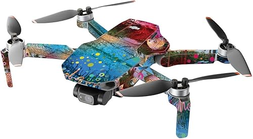 Miniatura 2 de MightySkins - Compatible con DJI Mini 2 Dron portátil - Tropical Resort  Funda protectora de vinilo duradera y única  Fácil de aplicar, quitar y