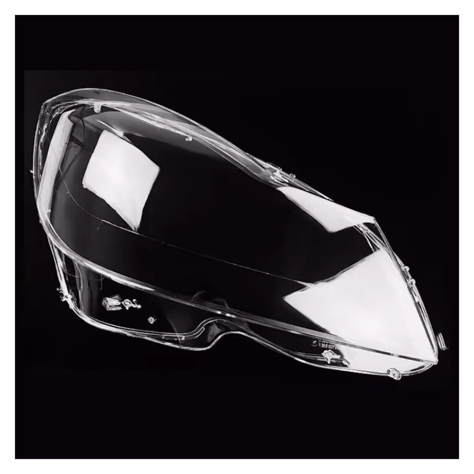 Couvercle remplacement coque d'objectif phares Benz W204 droit polycarbonate premium - 5