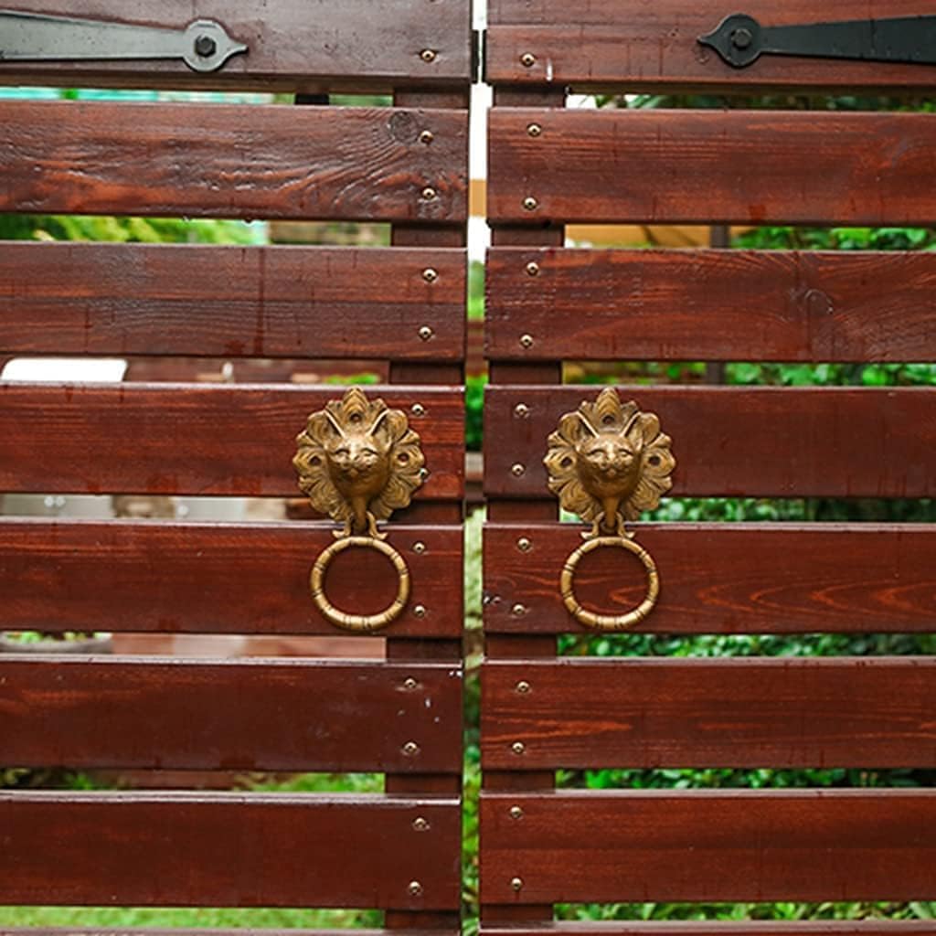 Brass Door Knockers Front Door Knockers Southeast Asian Animal Door Pull Ring Wooden Door Handle Drawer Ring Home Decorative Knocker