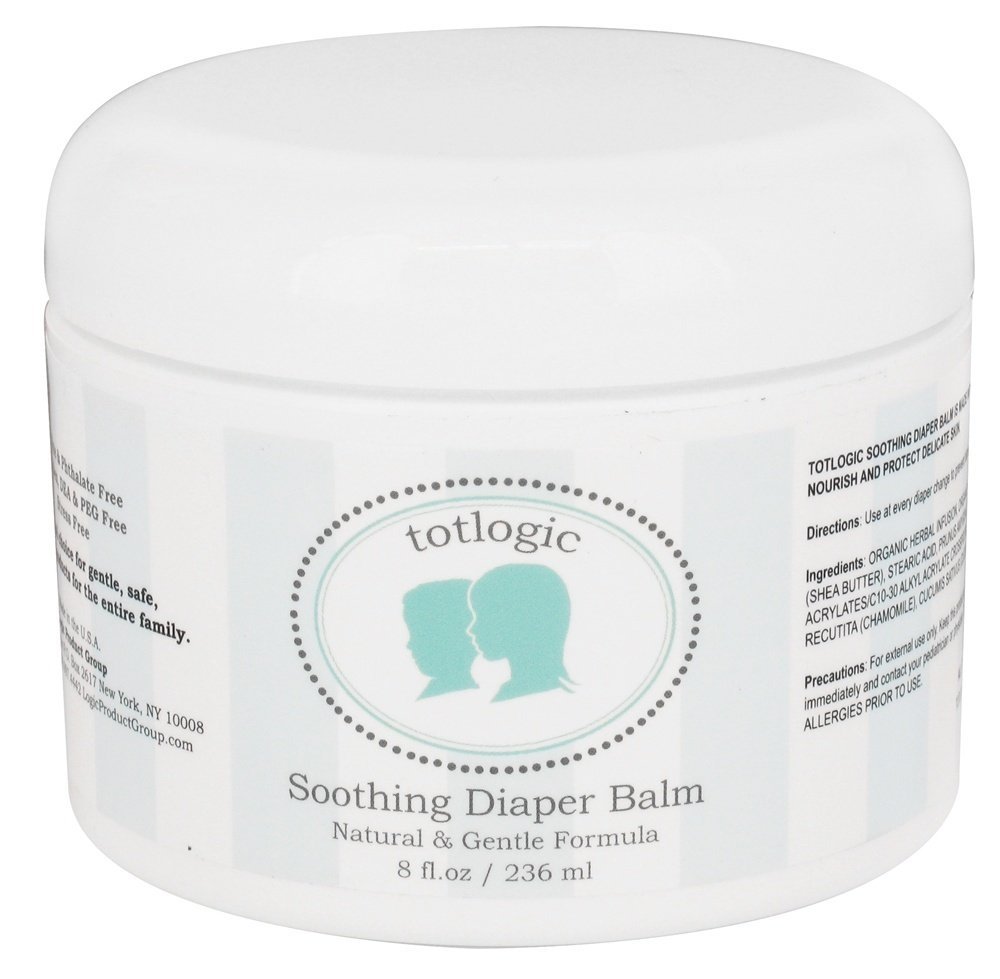 Totlogic Soothing Diaper Balm, 8 Ounce