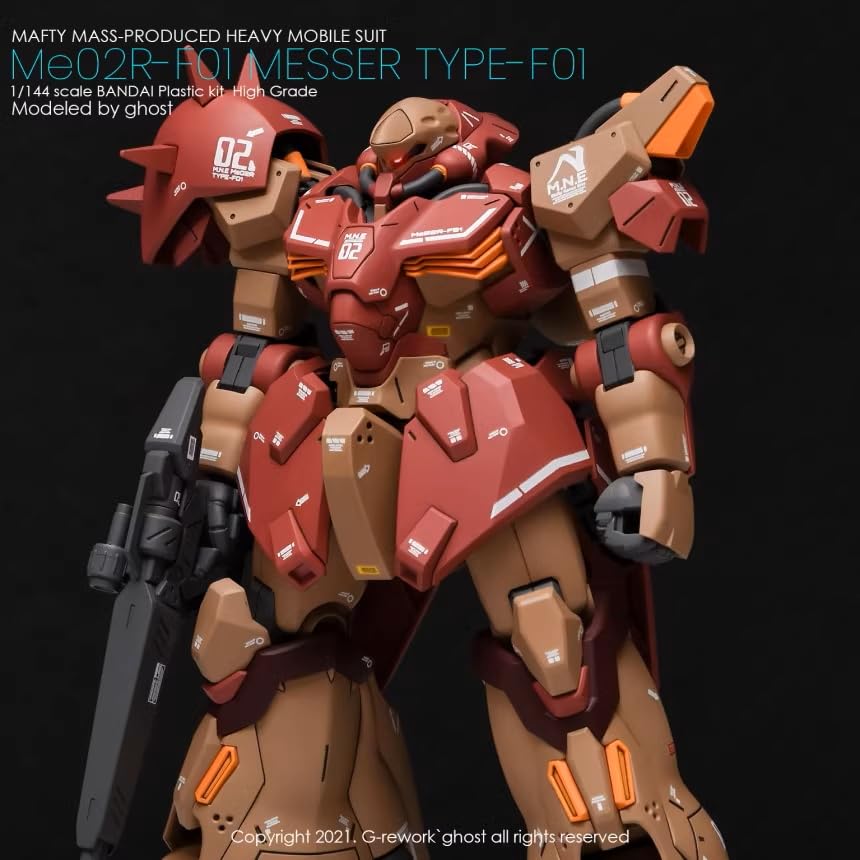 Amazon | 〔1/144スケール HG/RG〕Me02R-F01 メッサーF01型 用水転写式