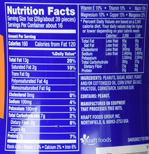 Planters, Honey Roasted Peanuts, 16Oz Jar (Pack Of 2) #TOP3