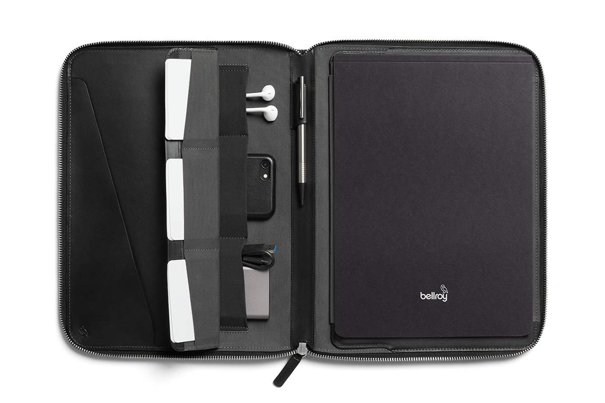 Amazon | Bellroy Work Folio A4 - プレミアムレザー製二つ折りケース 