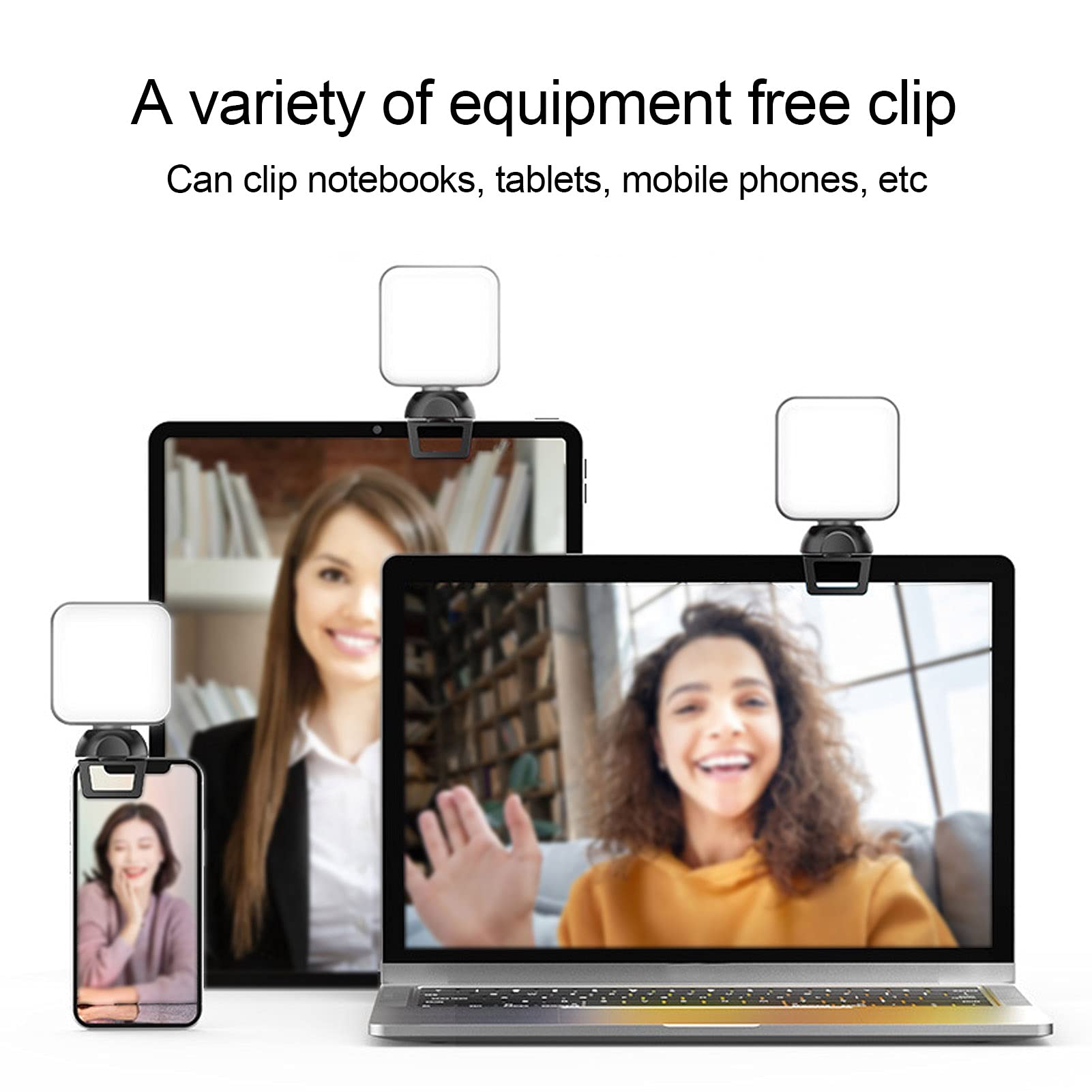 Amazon | RGBビデオライト、360°フルカラーポータブル2000Mah充電式