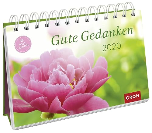 Gute Gedanken 2020: PostkartenKalender mit separatem Wochenkalendarium