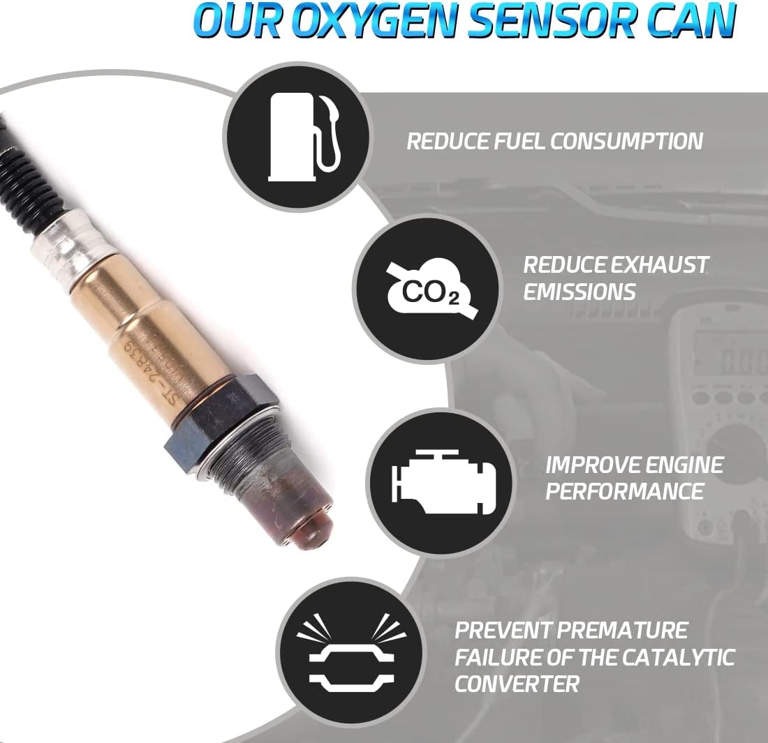 Downstream O2 Oxygen Sensor 4 Wire for Toyota Camry Solara Lexus ES GS 300 LS SC 400
