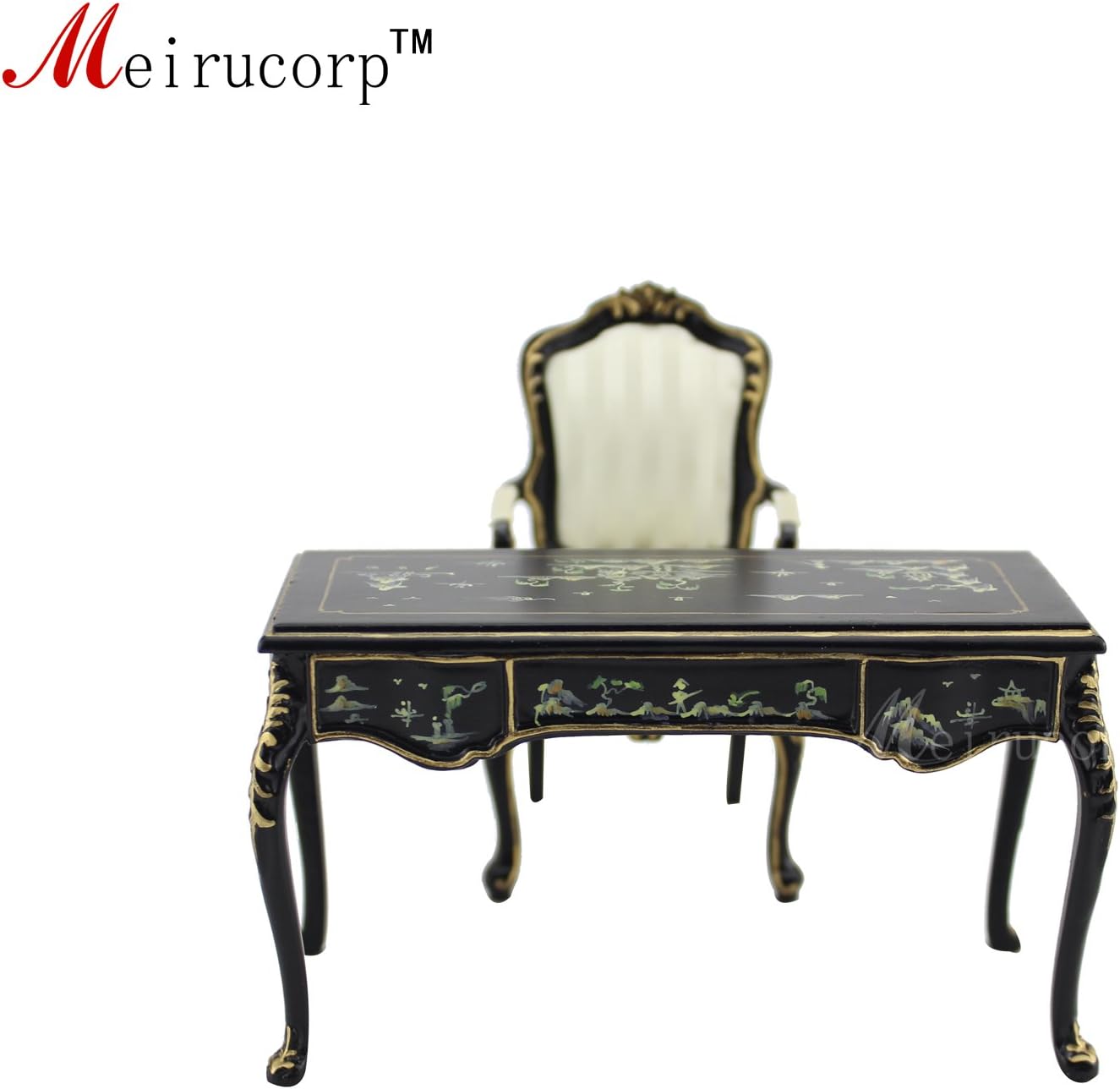Super Brands Meirucorp Dollhouse 1:12 Scale Miniature Hand Painted Landscape Painting Desk and Chair Crazy Deals Meirucorp Dollhouse 1:12 Scale Miniature Hand Painted Landscape Painting Desk and Chair