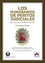 Los honorarios de peritos judiciales. Vías legales para su cobro (Monografía) (Spanish Edition)