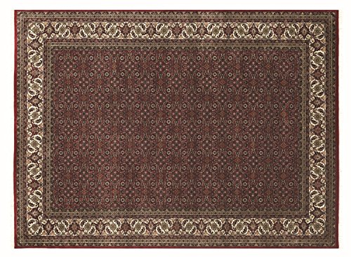 ANARAM HERATI echter klassischer Orientteppich handgeknüpft in rot-creme, Größe: 200x300 cm