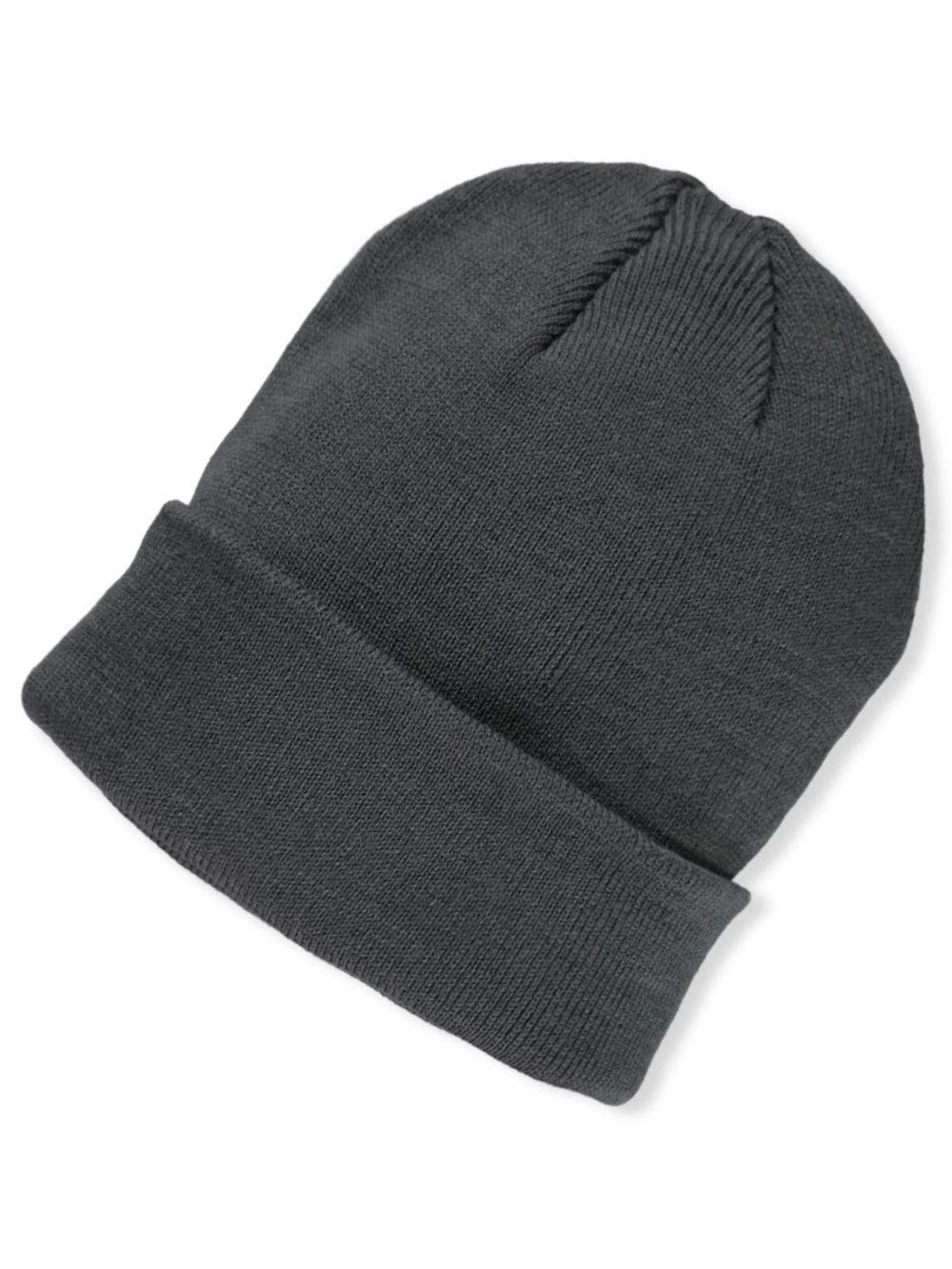 Big Accessories Boys' Beanie - gray, one size