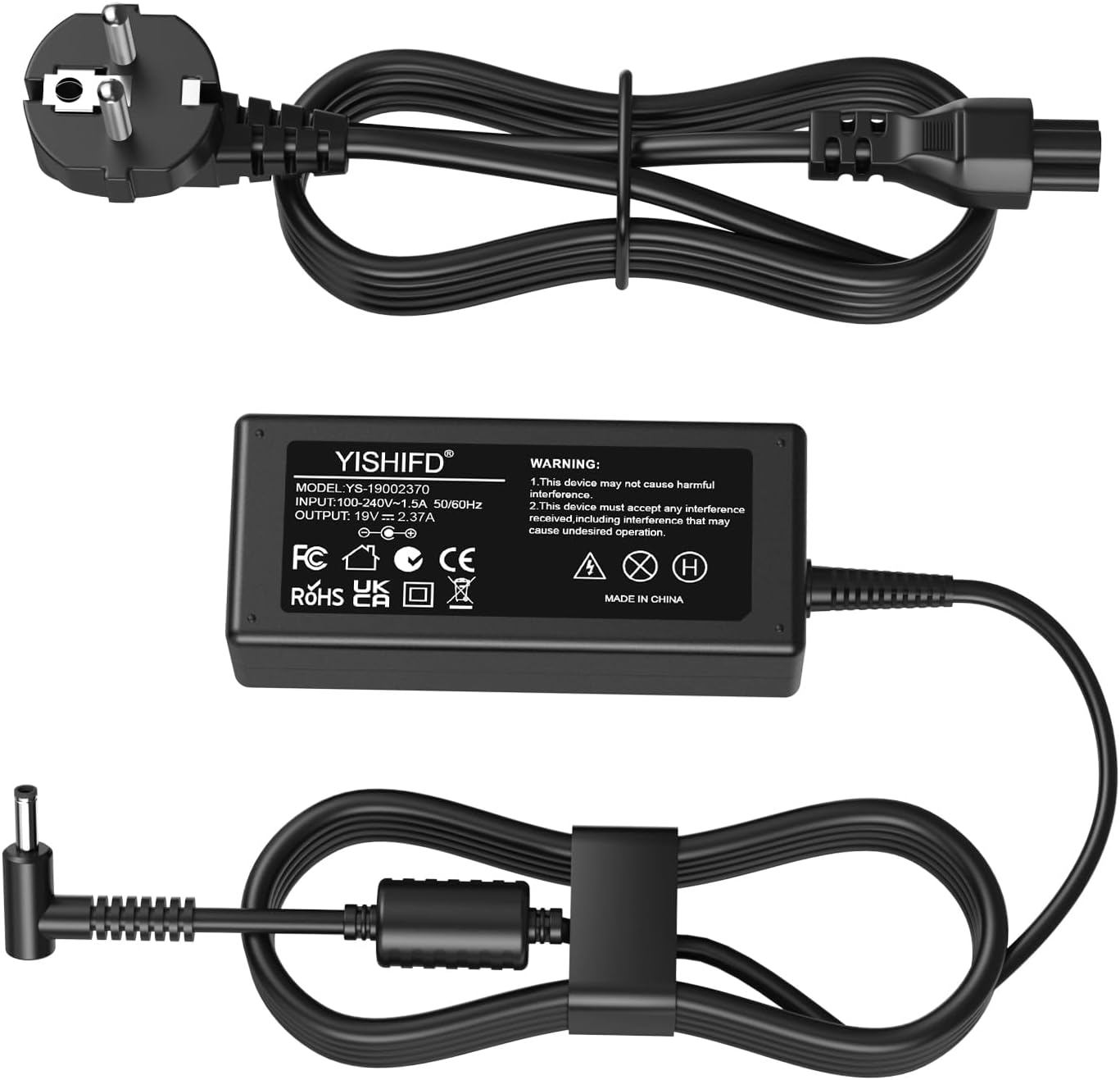 45W Ladegerät Netzteil für Acer Aspire Laptops: A315-23/24P/35, A317-53/54/55P, A115-32, A314-22/23P… 45W Ladegerät Netzteil für Acer Aspire Laptops: A315-23/24P/35, A317-53/54/55P, A115-32, A314-22/23P…