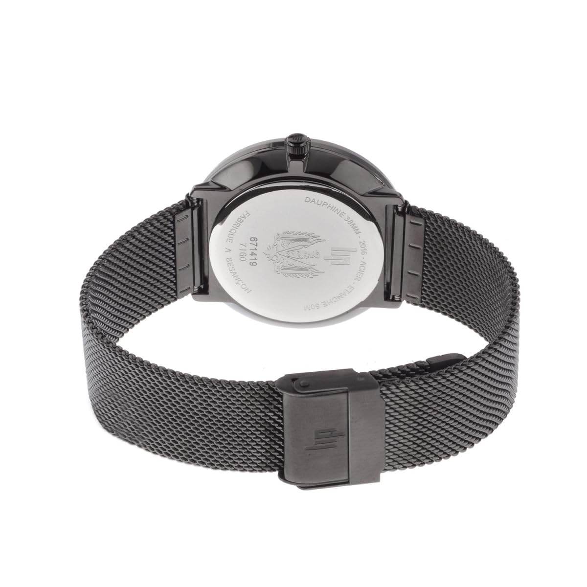 Lip Dauphine 38 mm męski zegarek 671419