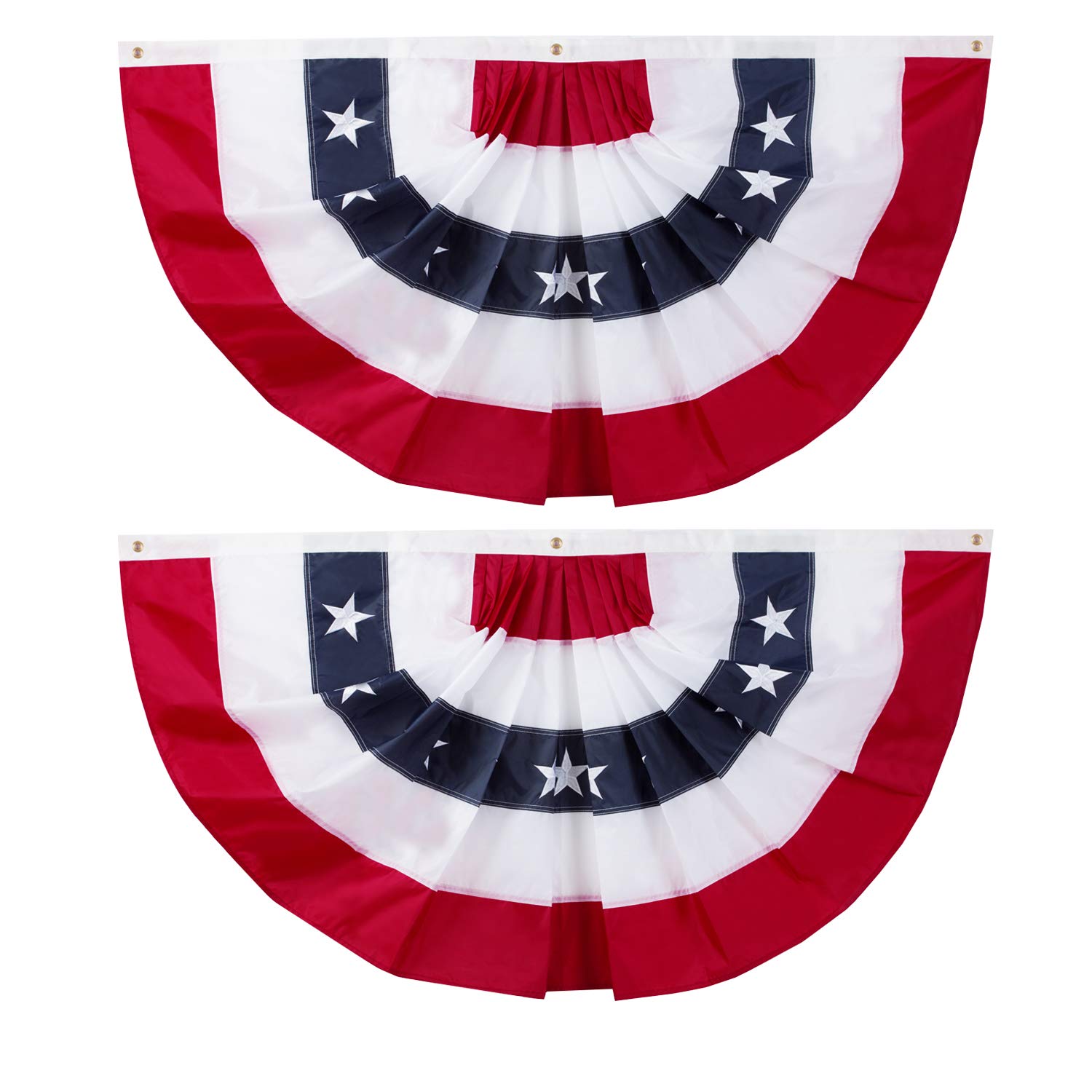 BREEZIUM XL Pleated Flag 2 Pack