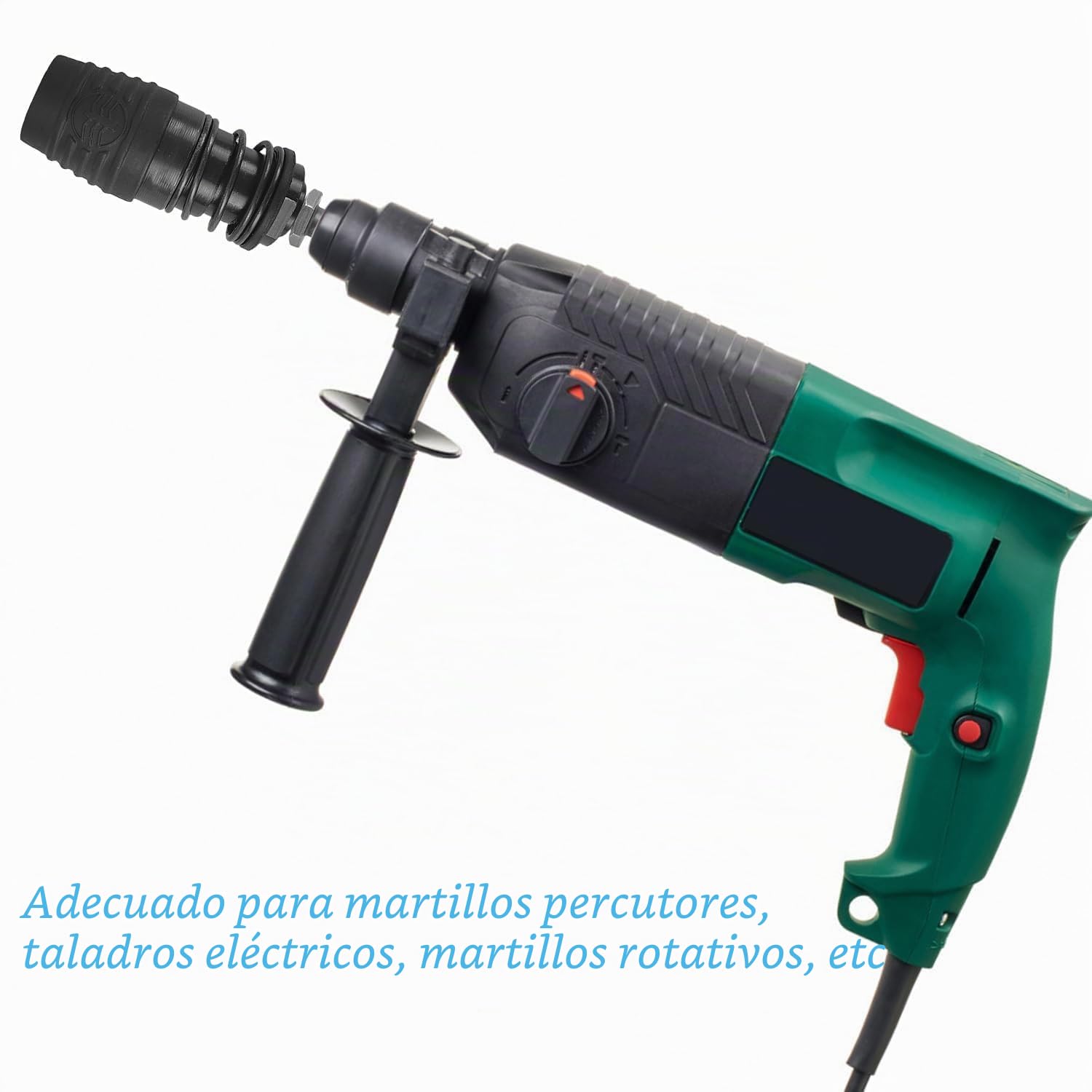 Adaptador de Portabrocas SDS Max a SDS Plus para Taladradoras Percutoras Rotativos, Mandril para Taladro - Cambio Rápido y Versatilidad para Sus Proyectos