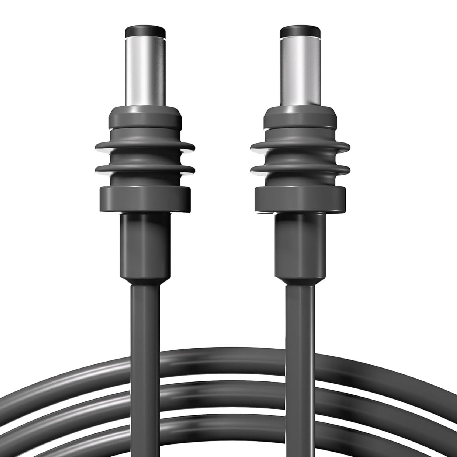 Kabel Kabel Zamienny Mini do Kabla Zasilającego Mini DC Kabel Przedłużający Zasilacza Prądu Stałego 18AWG Wodoodporny, Szary (2M)