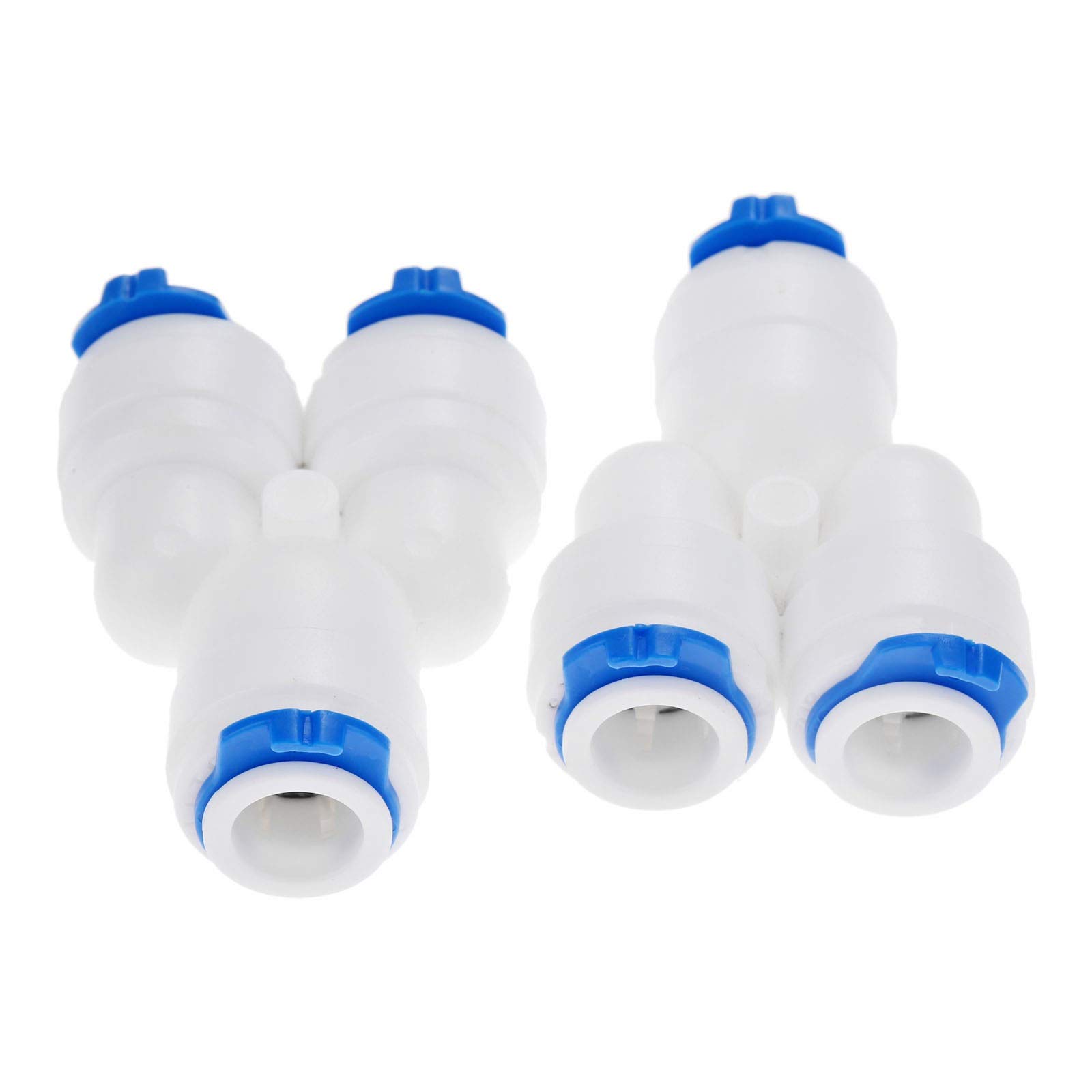Accesorio de Manguera, jardín Conexión rápida 2 Piezas Válvula retención Codo Agua Acoplamiento rápido Manguera 1/4" OD 1/8" Macho ósmosis inversa Tubería plástico