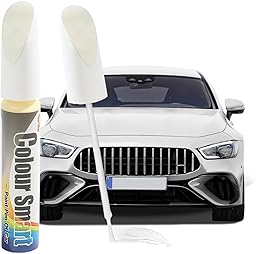 Générique Stylo de Réparation des Rayures Voiture 2026 - Retouche Peinture Universel pour Carrosserie, Anti-Rayure pour Moto, Camion et SUV, Réparation Rapide et Facile (Blanc, 1PCS)