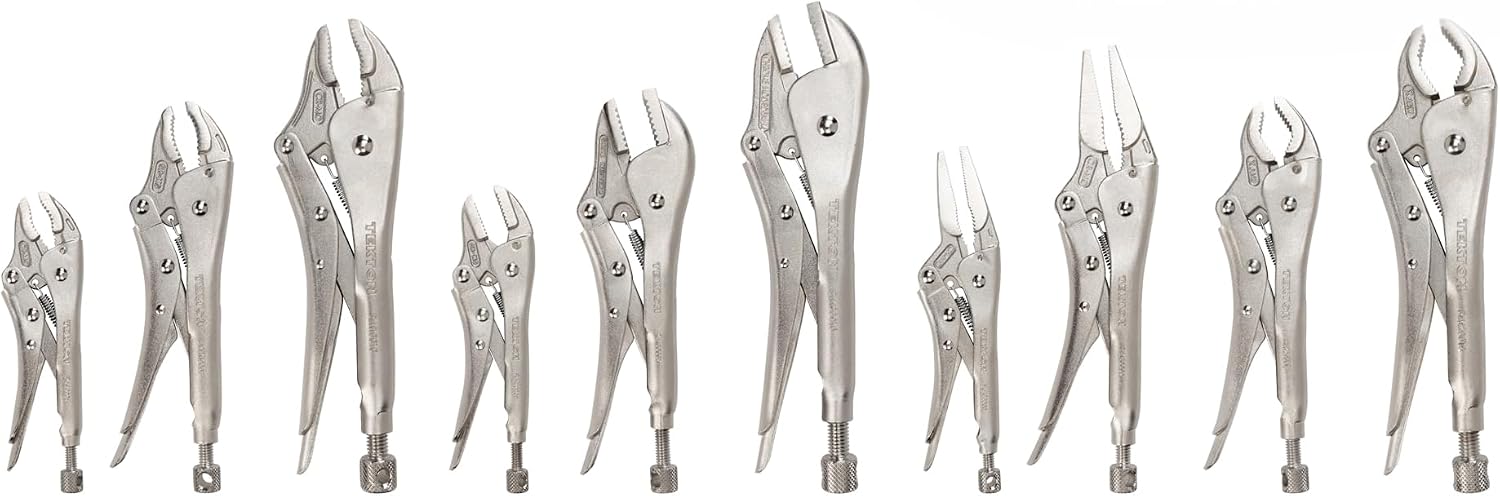 TEKTON Locking Pliers Set, 10-Piece | PLK99904