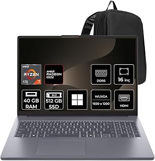 Lenovo Ideapad Slim 3 16Arp10 Amd Ryzen 7 170 40Gb Ram 512Gb…