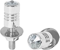 Vista 7 de Grand General 50850 - Cierre de matrícula de aluminio cromado con cristal ámbar