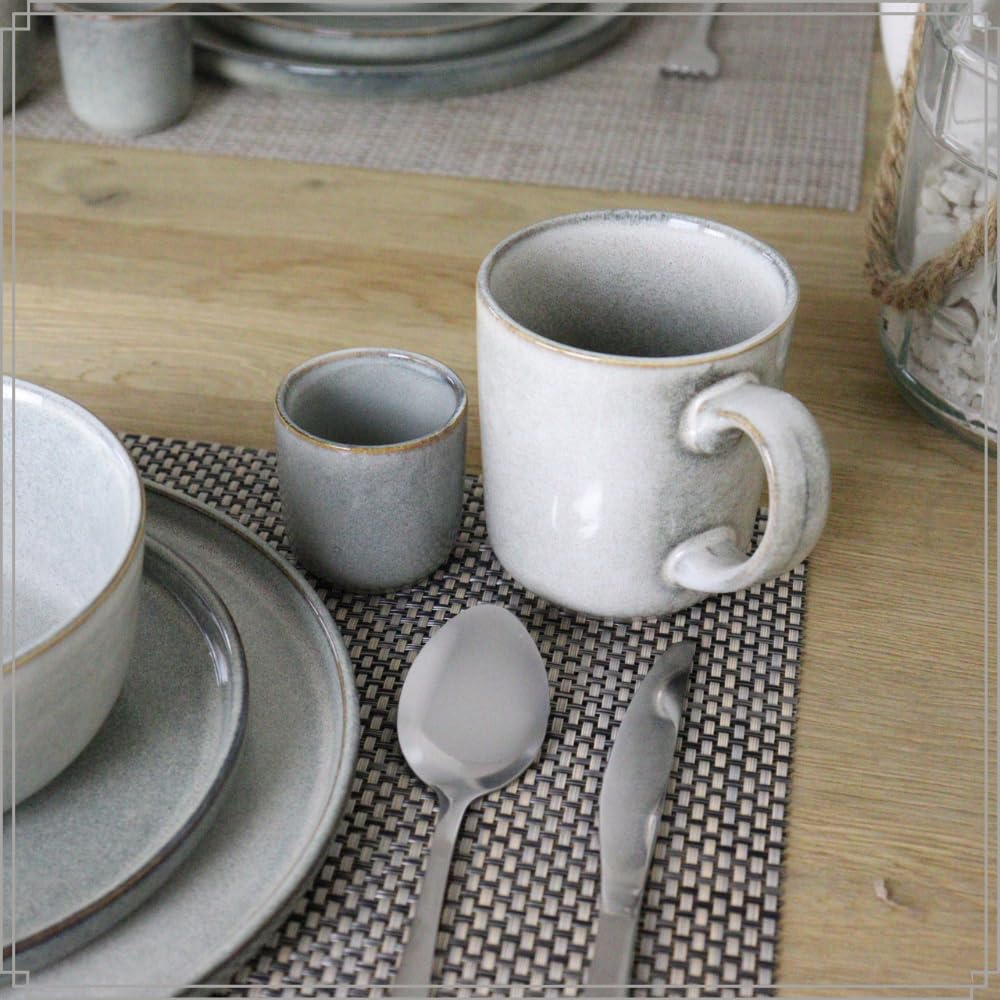 OTIX Espressotassen - Set mit 12-80ml - Becher - Keramik - BEECH
