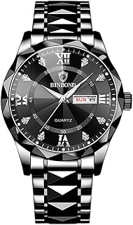 JewelryWe Uhren Herren Damen Analog Quarz Armbanduhr 30m Wasserdicht Edelstahl Armband Geschäfts Beiläufige Uhr mit Leuchtend Zeiger und Uhrenwerkzeug, Verschiedene Modelle