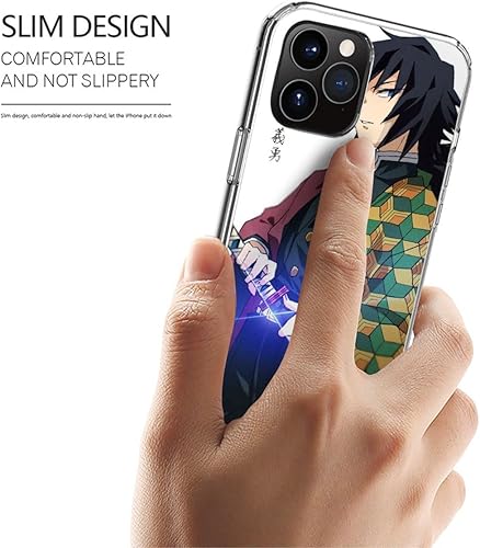 Miniatura 2 de Funda para teléfono Giyu Tomioka Protect Accesorios a prueba de golpes TPU compatible con iPhone 14 Pro Max 13 12 11 X Xs Xr 8 7 6 6s Mini Plus
