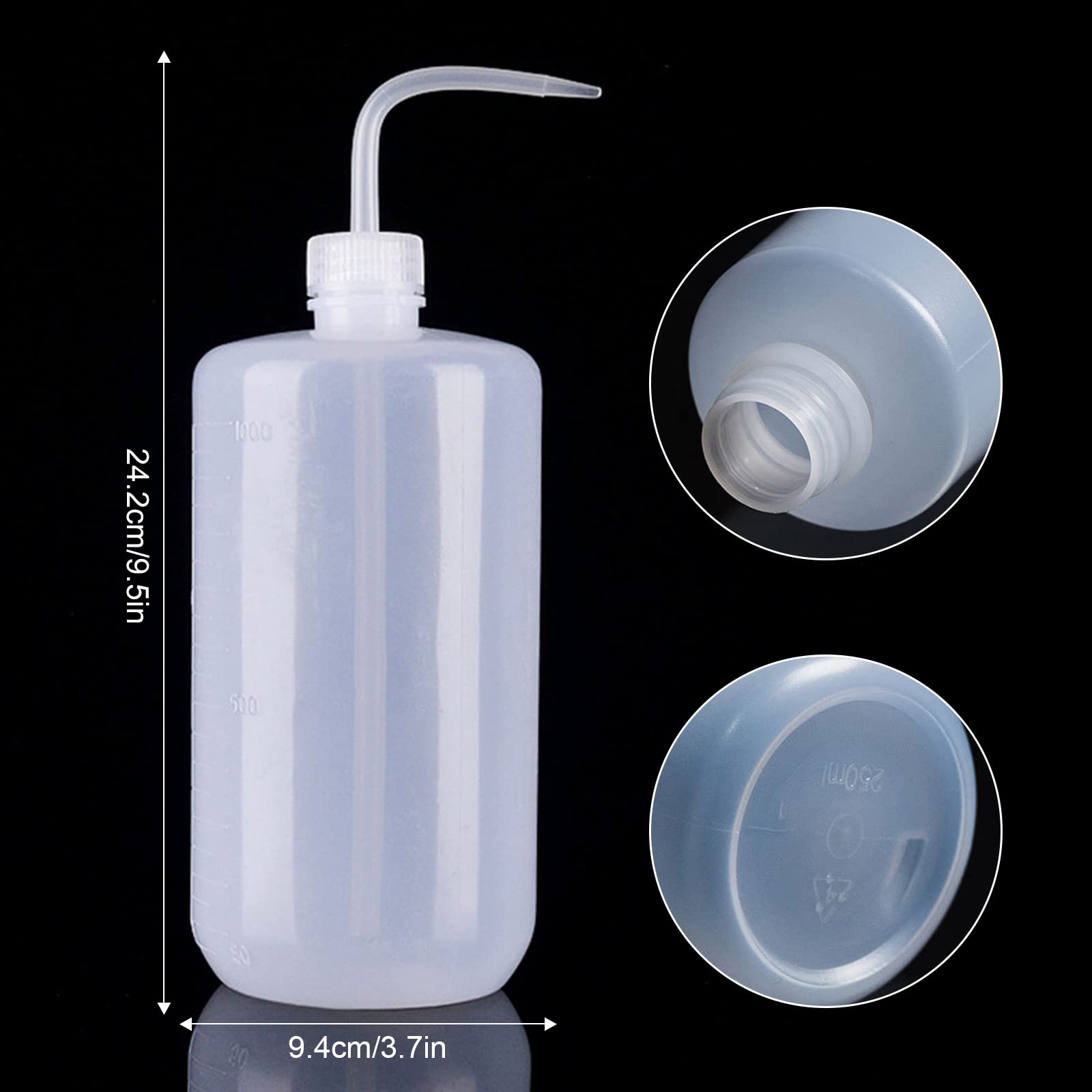 3 Paquet Bouteille D'arrosage à Presser Flacons De Lavage En