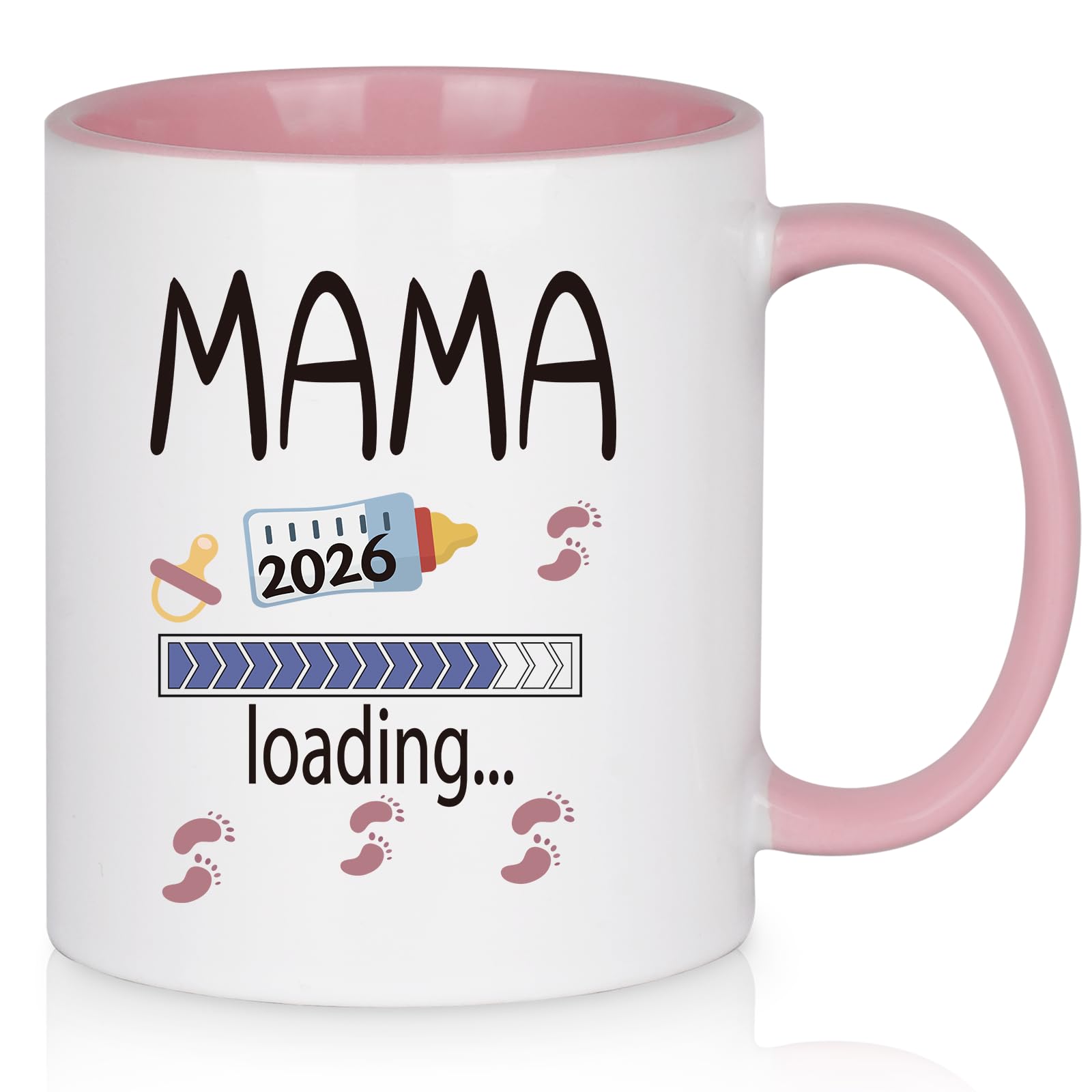 HAPPYPOP Calzini Divertenti Per Mamma Incinta Con Frasi Antiscivolo - Regalo Di Maternità Originale - 6