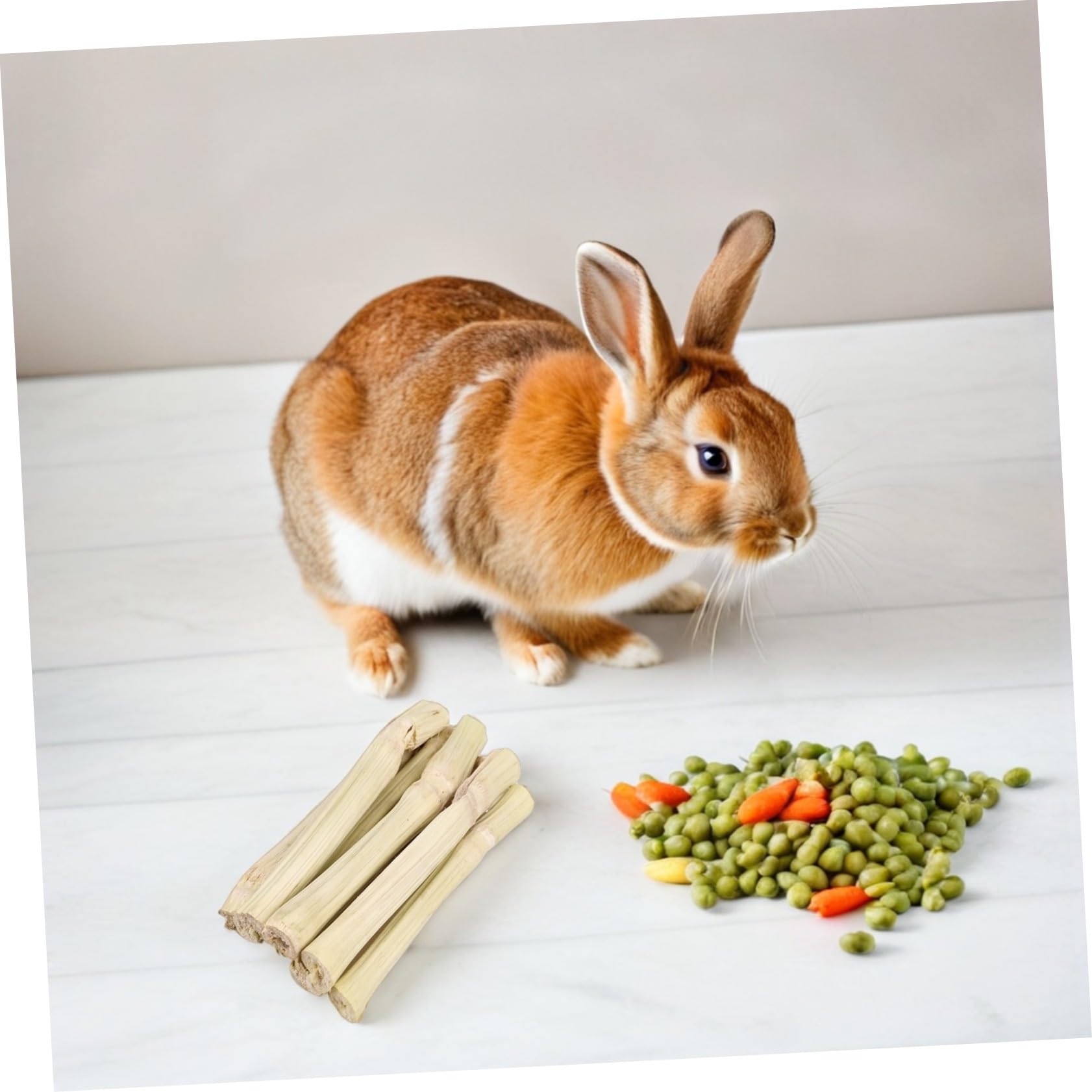 Zęby zwierząt szlifowanie słodkie Bunny smakołyki dla królików Pet Bunny Toys zabawki dla szczurów żula chomik Przekąski chomika Szczury żuli zabawki Bambusowa laska