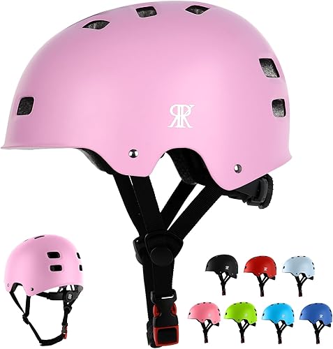 Miniatura 11 de Casco de bicicleta para jóvenes y niños, casco de bicicleta y patineta para edades 5-8-10-12-14 años niños y niñas adolescentes, ajustable