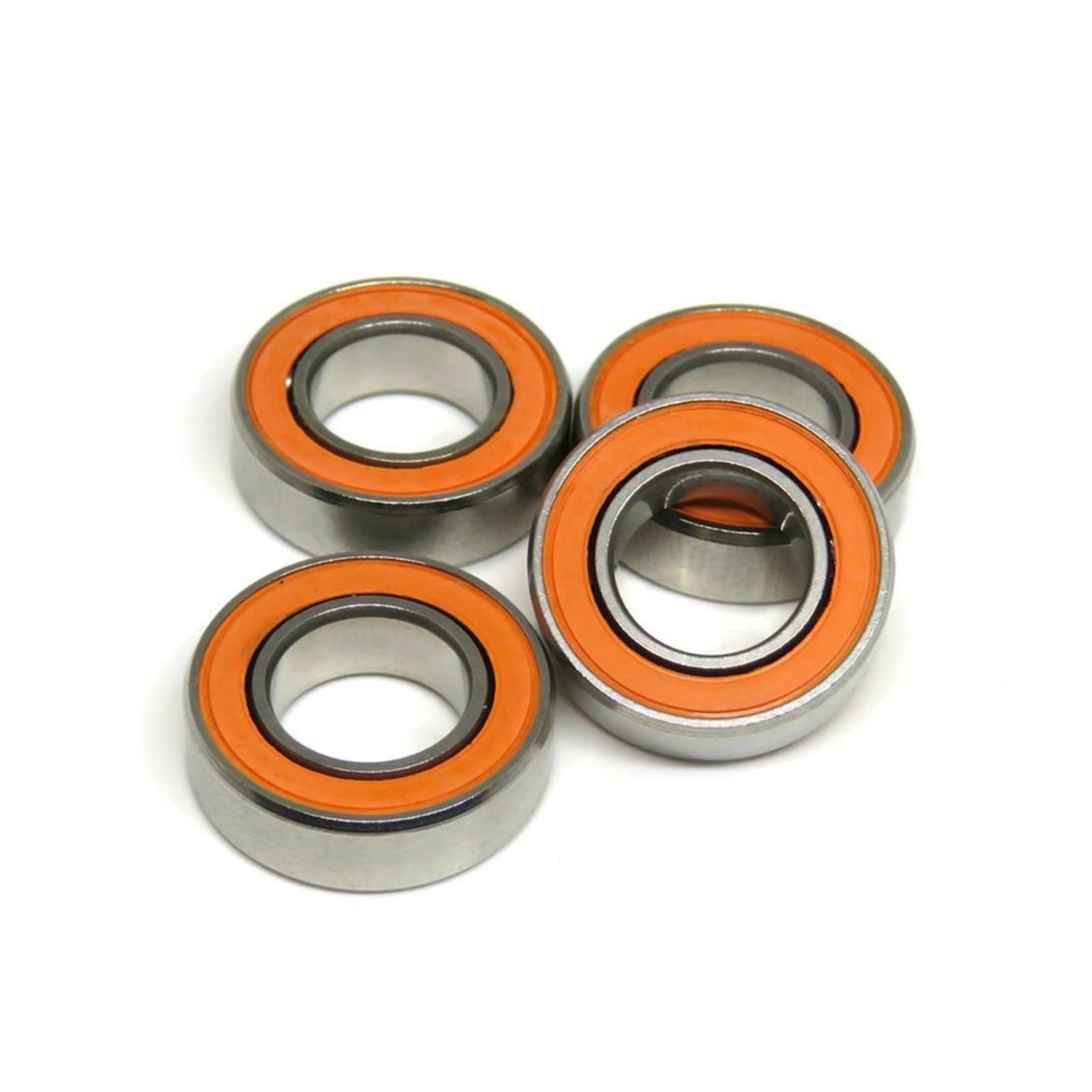 HYUJNAFZR Bimetal Seal Shield Micro deep Groove Bearing 1pcs S6800C-2OS 10x19x5mm Stainless Steel Hybrid Ceramic Bearing
