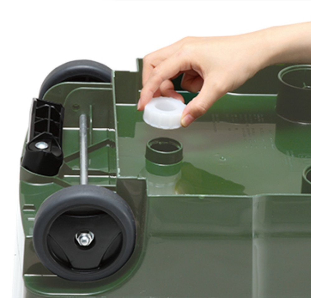 Amazon.co.jp: アスベル フタ付きゴミ箱 グリーン 90L 【ケース販売