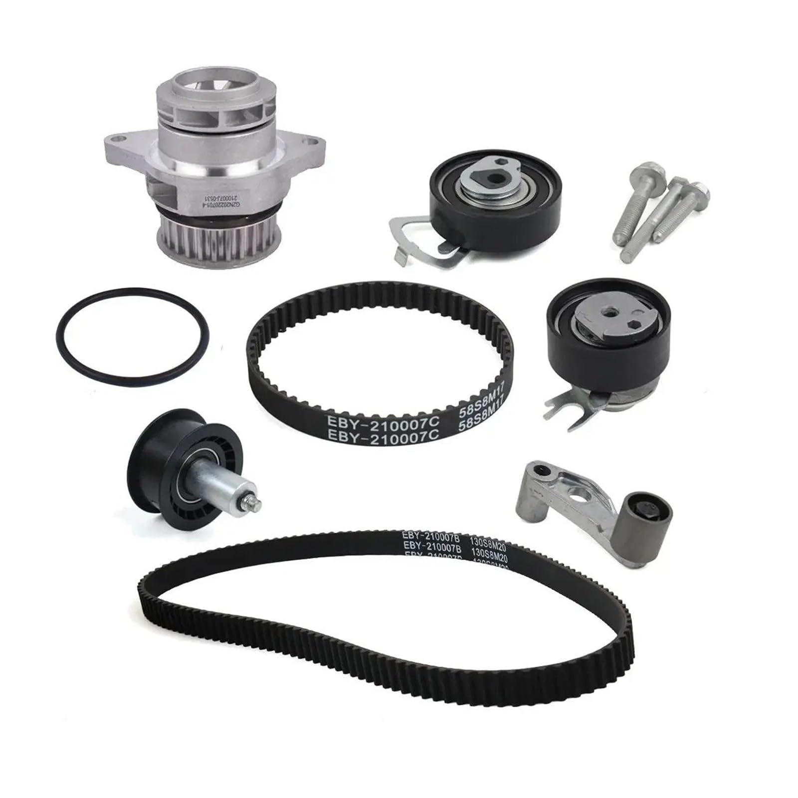 Bomba Agua Kit Bomba Agua Con Correa Distribución Para VW Para Golf Mk4 1J5 Para Bora Para Seat Para Leon Para Toledo 1.6 16V 77 KW 105HP Para ATN Para AUS Bomba Auxiliar Automóvil