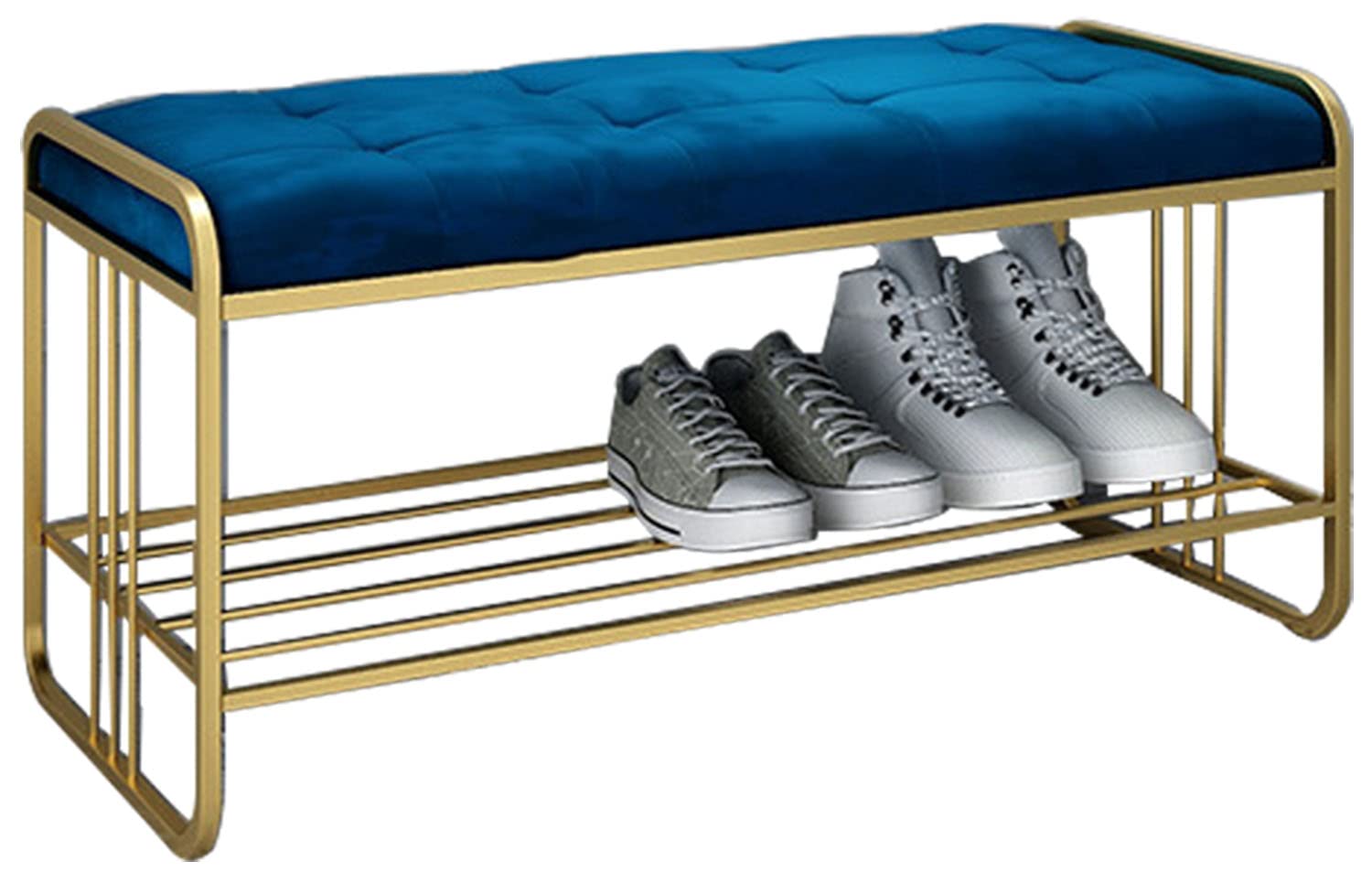 Banc de rangement à chaussures avec assise confortable de 60cm