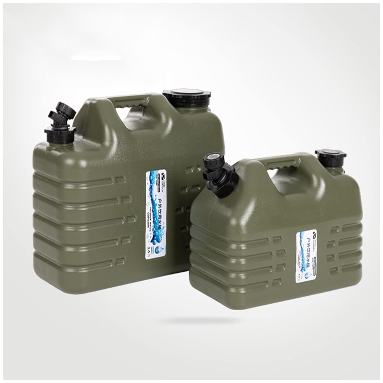 Contenitori d'acqua Serbatoio Stoccaggio Dell'acqua Serbatoio Dell'acqua Campeggio Viaggi All'aperto,Stoccaggio Dell'acqua Grande Capacità Auto Domestiche 10,5/18,5 Litri, Secchio Portatile Cam